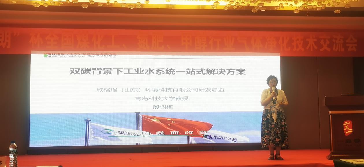 欣格瑞受邀出席“2023全國(guó)煤化工、氮肥、甲醇行業(yè)氣體凈化技術(shù)交流會(huì)”